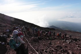 御殿場口からの下山