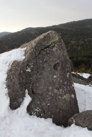 高見石の岩