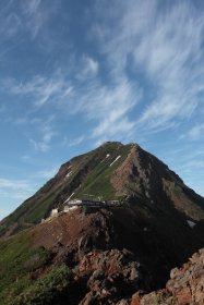 赤岳山頂まであと少し
