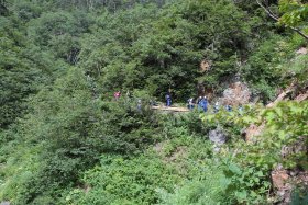 地元中学生との遭遇