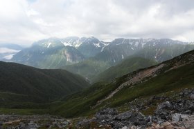 穂高の山々