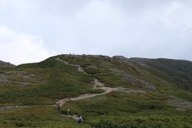 蝶ヶ岳へ向けて 4