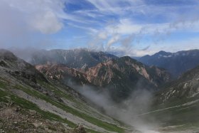 千丈沢と硫黄尾根 1