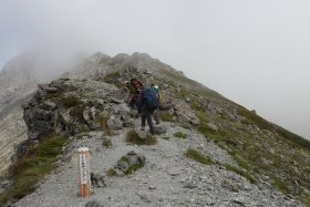 槍ヶ岳山荘へ向けて 1