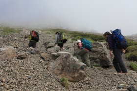 槍ヶ岳山荘へ向けて 10