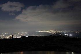 松田町方面の夜景