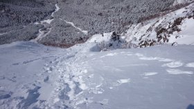 地蔵尾根からの下山ルート