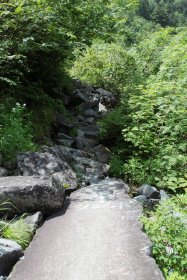 巨大な岩の橋