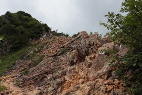 ここを登って