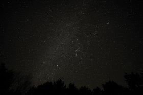 天の川と昴とオリオン