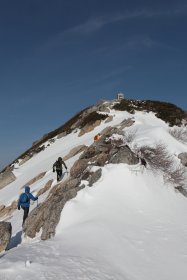 山頂へ向けて