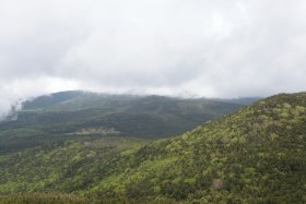 縞枯山展望台