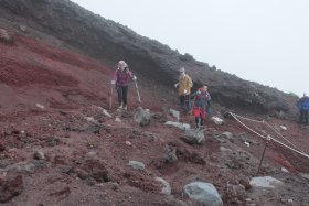 黙々と登山