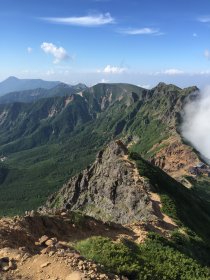 赤岳展望荘、横岳、硫黄岳