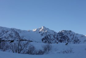 白馬鑓ヶ岳、杓子岳