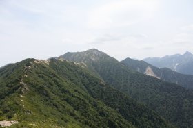大天井岳と大天荘