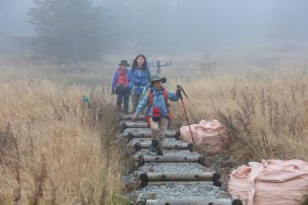 麦草ヒュッテへ