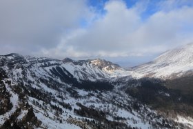 黒斑山と蛇骨岳