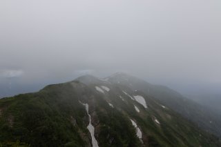 大日岳と中大日岳