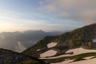 爺ヶ岳、鹿島槍ヶ岳、五龍岳
