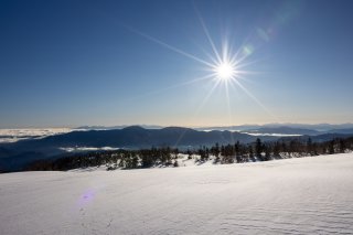 八ヶ岳と中央アルプス