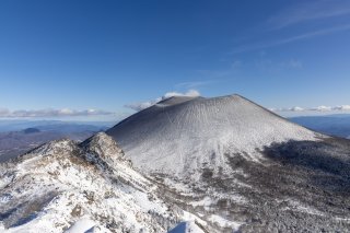 仙人岳と浅間山