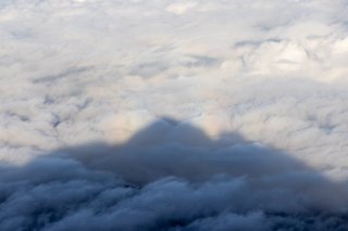 剱岳山頂のブロッケン