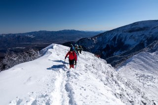 東天狗岳へ