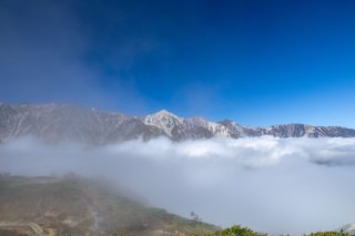 白馬三山と雲海